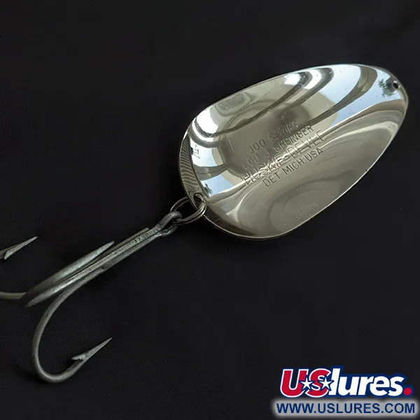  Lou J. Eppinger Dardevle 300 Series Huskie Devle, Red Devle, 91 g błystka wahadłowa #23147