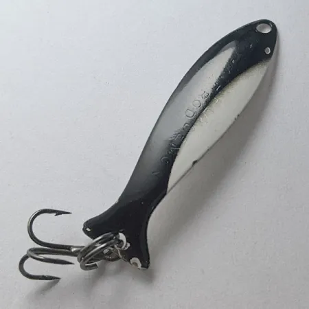 Worth Fly Rod Demon, czarny/biały/nikiel, 1,5 g błystka wahadłowa #23173