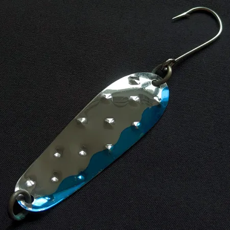 Luhr Jensen Alpena Diamond, nikiel/niebieski, 7 g błystka wahadłowa #23181