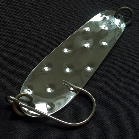 Luhr Jensen Alpena Diamond, nikiel/niebieski, 7 g błystka wahadłowa #23181