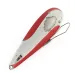  Weedless Bait Company FISHTRAP, czerwony/biały/nikiel, 8,5 g błystka wahadłowa #23191