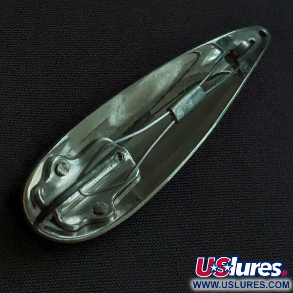  Weedless Bait Company FISHTRAP, czerwony/biały/nikiel, 8,5 g błystka wahadłowa #23191