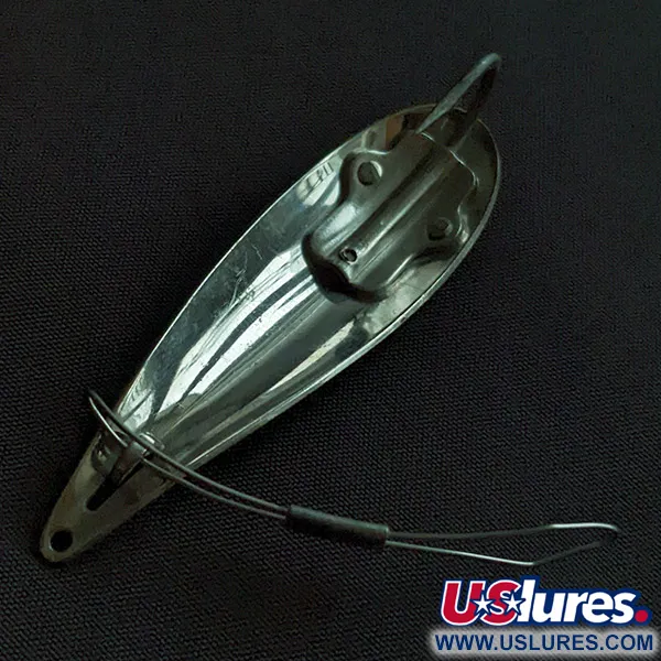  Weedless Bait Company FISHTRAP, czerwony/biały/nikiel, 8,5 g błystka wahadłowa #23191