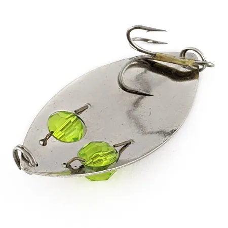 Kmart Kresge, nikiel/zielony, 10 g błystka wahadłowa #23193