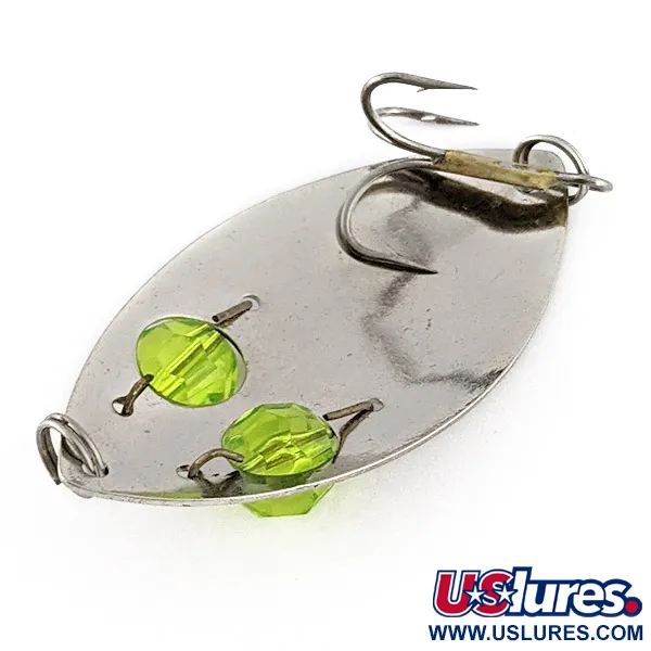  Kmart Kresge, nikiel/zielony, 10 g błystka wahadłowa #23193