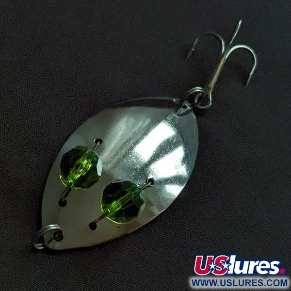  Kmart Kresge, nikiel/zielony, 10 g błystka wahadłowa #23193