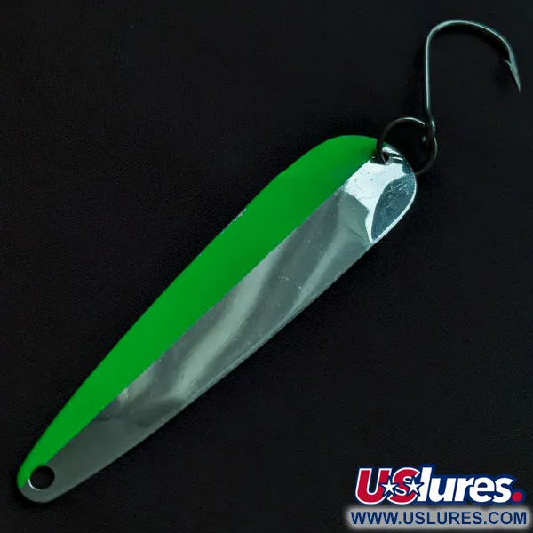  Clear Water 101, nikiel/zielony, 4,5 g błystka wahadłowa #23201