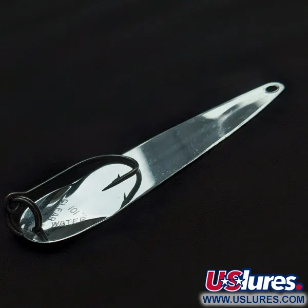  Clear Water 101, nikiel/zielony, 4,5 g błystka wahadłowa #23201