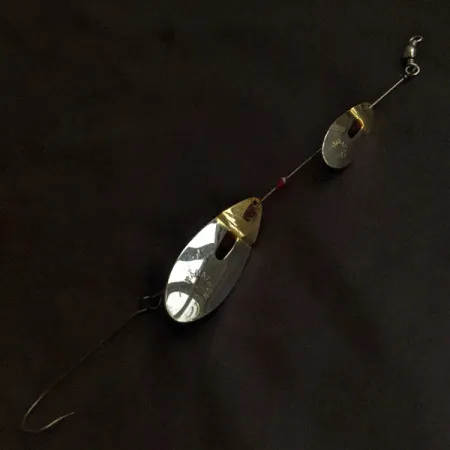 Marathon June-Bug Tandem Spinner, nikiel/czerwony, 8 g błystka obrotowa #23202