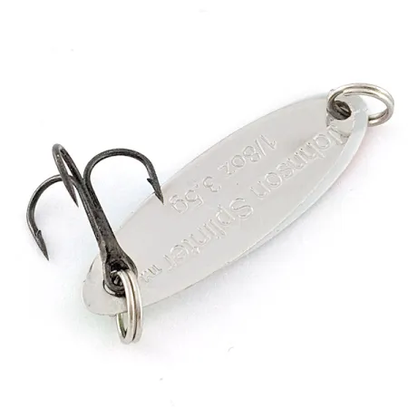 Johnson Splinter, nikiel/biała perła/zielony, 3,5 g błystka wahadłowa #23215