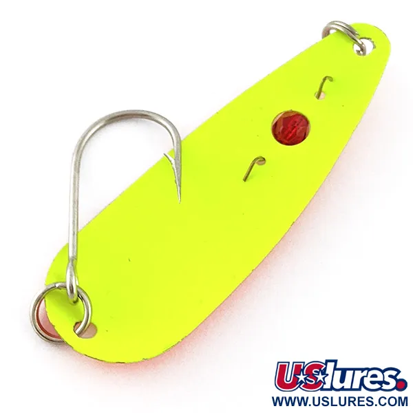 Red Eye Lures Red Eye Evil Eye, żółty/pomarańczowy, 6 g błystka wahadłowa #23220