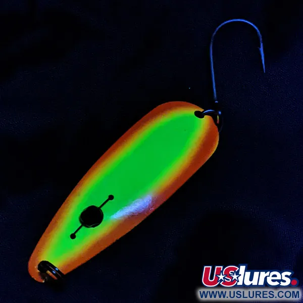 Red Eye Lures Red Eye Evil Eye, żółty/pomarańczowy, 6 g błystka wahadłowa #23220