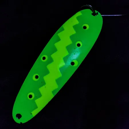 Holey Angel FL-3000 UV, nikiel/zielony UV, 7 g błystka wahadłowa #23228