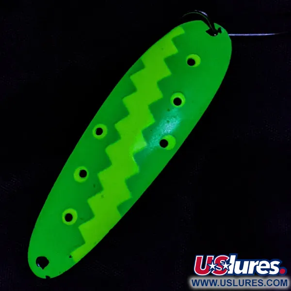  Holey Angel FL-3000 UV, nikiel/zielony UV, 7 g błystka wahadłowa #23228