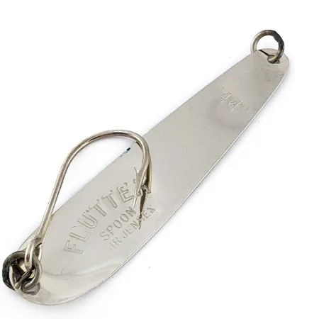Luhr Jensen Flutter Spoon 44, nikiel/niebieski, 4 g błystka wahadłowa #23239