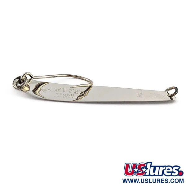  Luhr Jensen Flutter Spoon 44, nikiel/niebieski, 4 g błystka wahadłowa #23239