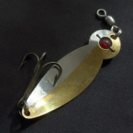 Gibbs One Eye Wiggler, nikiel/mosiądz/czerwone oko, 14 g błystka wahadłowa #23240