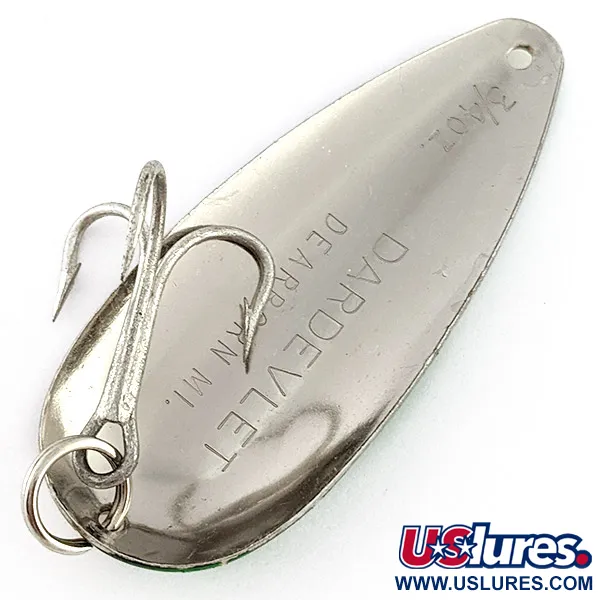 Eppinger Dardevle Dardevlet, nikiel/złoto/zielony, 21 g błystka wahadłowa #23251