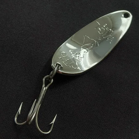 Seneca Little Cleo (Hula Girl), nikiel/zielony, 10 g błystka wahadłowa #23255