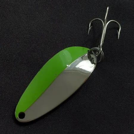 Seneca Little Cleo (Hula Girl), nikiel/zielony, 10 g błystka wahadłowa #23255