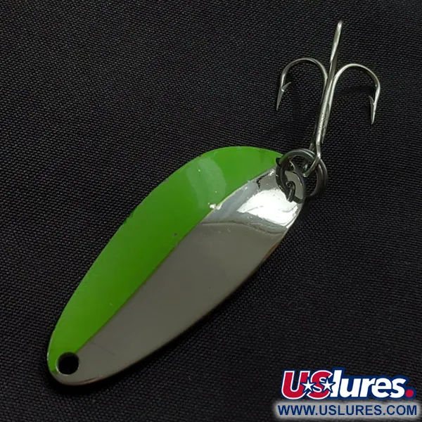 Seneca Little Cleo (Hula Girl), nikiel/zielony, 10 g błystka wahadłowa #23255