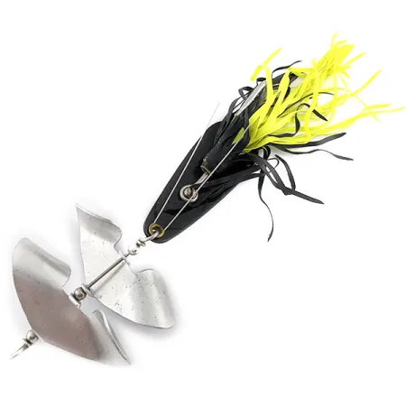 Strike King Timber King Weedless Spoon Buzz, czarny/żółty, 14 g błystka wahadłowa #23269