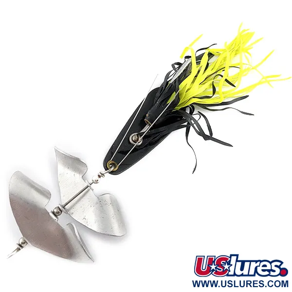  Strike King Timber King Weedless Spoon Buzz, czarny/żółty, 14 g błystka wahadłowa #23269