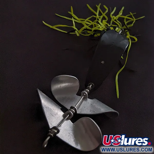  Strike King Timber King Weedless Spoon Buzz, czarny/żółty, 14 g błystka wahadłowa #23269