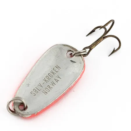 Sølvkroken, hot pink/silver UV, 7 g błystka wahadłowa #23271