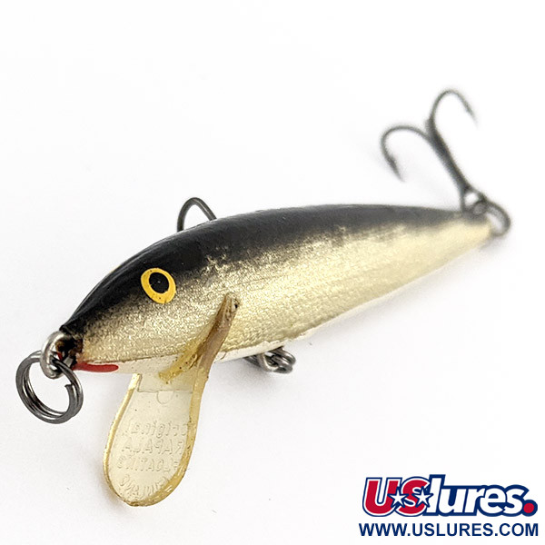 Rapala Original Floater F9 (Finland), S (Silver), 4 g wobler #23282