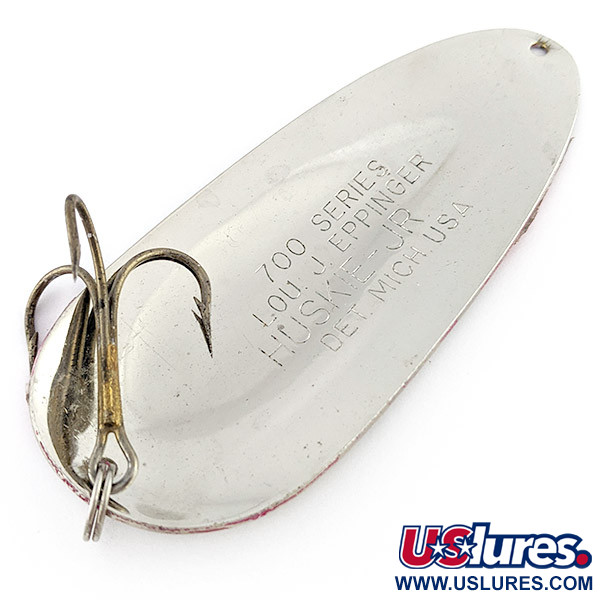 Eppinger Dardevle Huskie Junior 700 series, nikiel/czerwony, 58 g błystka wahadłowa #23288
