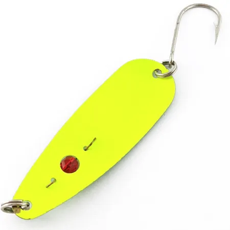 Red Eye Lures Red Eye Evil Eye, żółty/zielony UV, 6 g błystka wahadłowa #23300