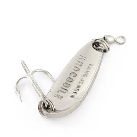 Luhr Jensen Krocodile, nikiel, 9 g błystka wahadłowa #23323