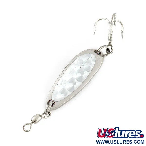 Luhr Jensen Krocodile, nikiel, 9 g błystka wahadłowa #23323