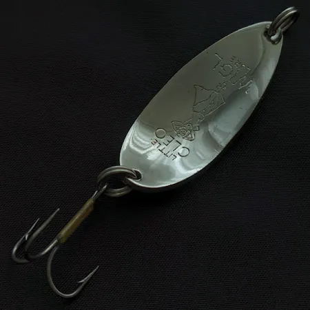 Seneca Little Cleo (Hula Girl), nikiel/zielony, 14 g błystka wahadłowa #23335