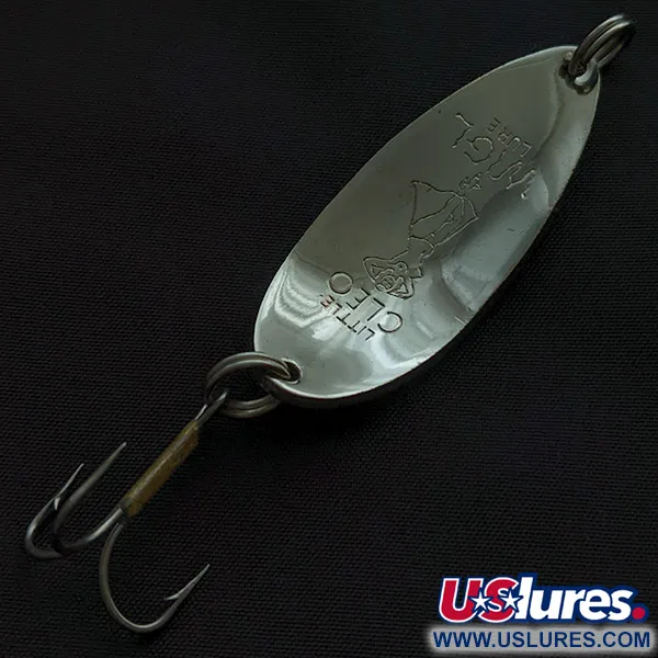 Seneca Little Cleo (Hula Girl), nikiel/zielony, 14 g błystka wahadłowa #23335