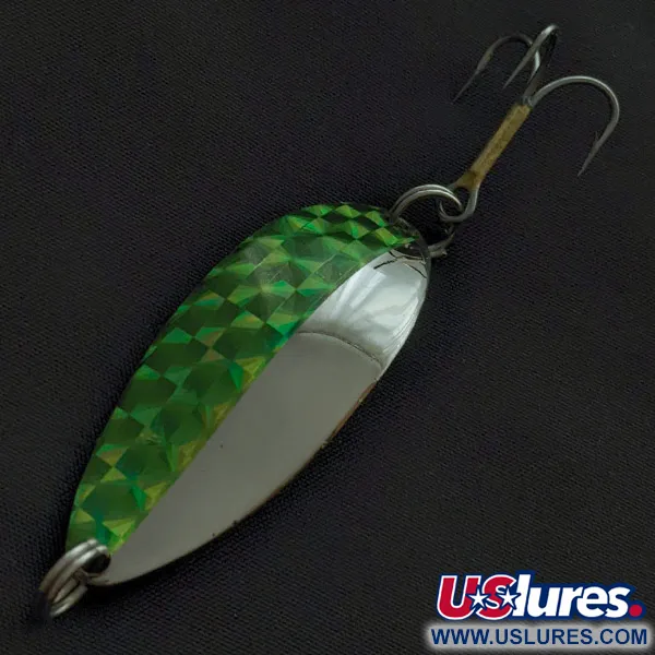 Seneca Little Cleo (Hula Girl), nikiel/zielony, 14 g błystka wahadłowa #23335