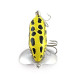  Fred Arbogast Jitterbug yellow (greenish) leopard frog, yellow (greenish) leopard frog, 7 g wobler #23339