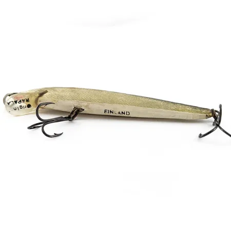 Rapala Original Floater F9 (Finland) 1960s, S (Silver), 4 g wobler #23340