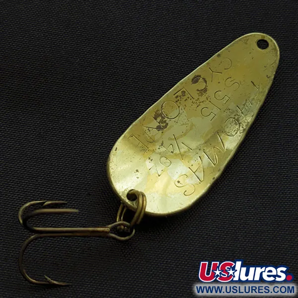  Thomas Cyclone, złoto, 7 g błystka wahadłowa #23346