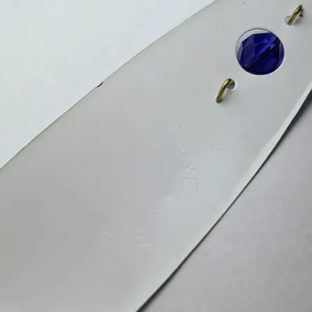 Red Eye Lures Red Eye Evil Eye, biały/niebieski, 9 g błystka wahadłowa #23367