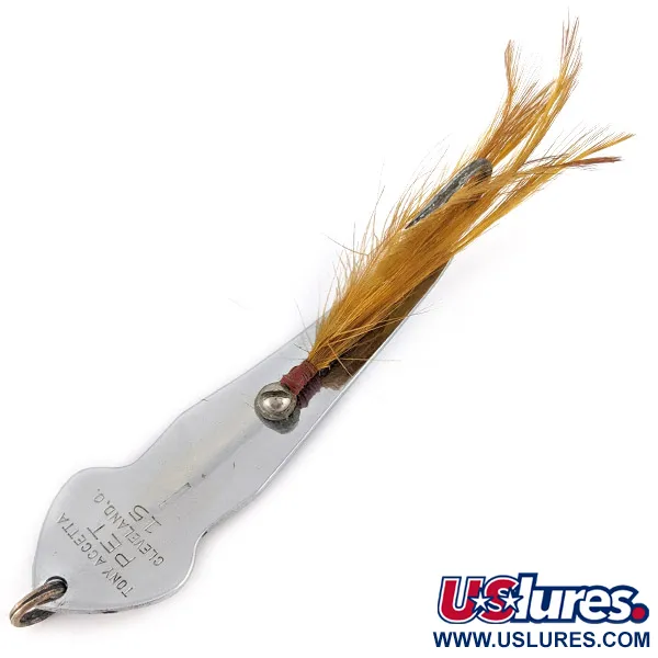 Tony Accetta Tony Acetta Pet Spoon 15, nikiel, 14 g błystka wahadłowa #23381