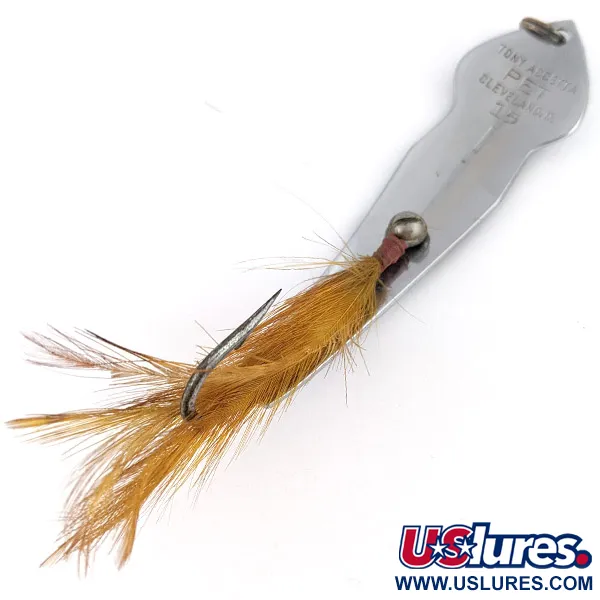 Tony Accetta Tony Acetta Pet Spoon 15, nikiel, 14 g błystka wahadłowa #23381