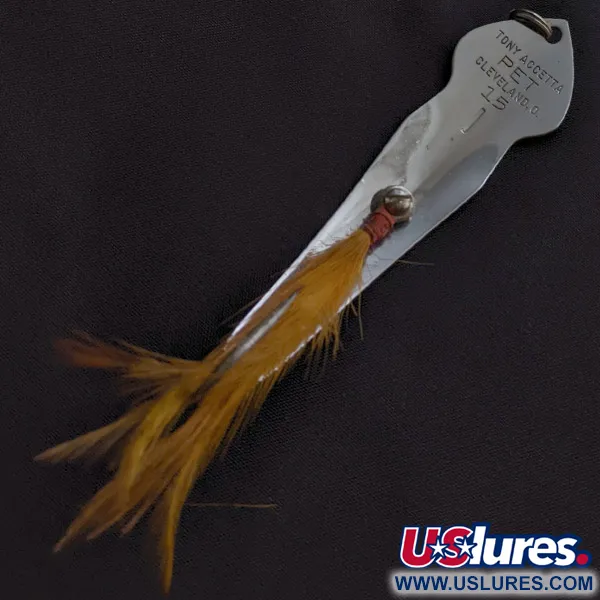Tony Accetta Tony Acetta Pet Spoon 15, nikiel, 14 g błystka wahadłowa #23381