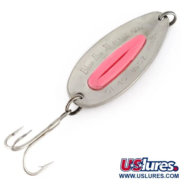  Blue Fox Pixee, nikiel/róż, 24 g błystka wahadłowa #23397