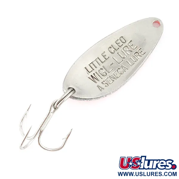  Seneca Little Cleo, nikiel/pomarańczowy/biały, 7 g błystka wahadłowa #23401