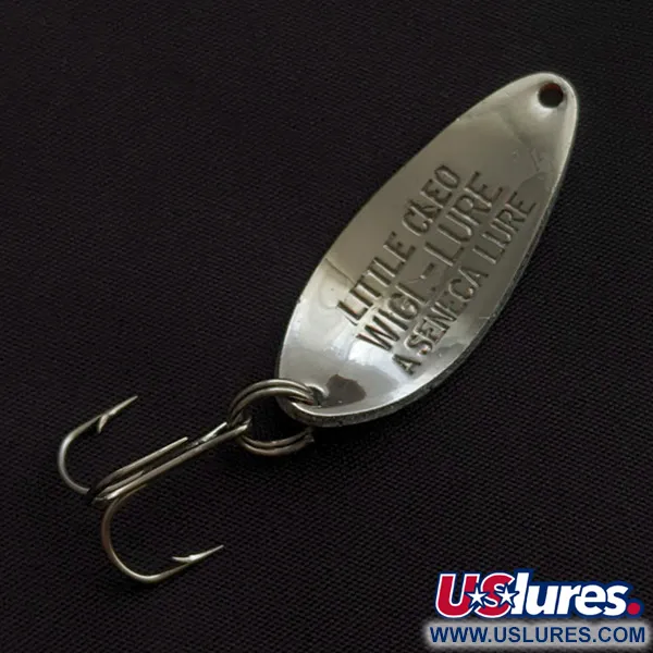  Seneca Little Cleo, nikiel/pomarańczowy/biały, 7 g błystka wahadłowa #23401