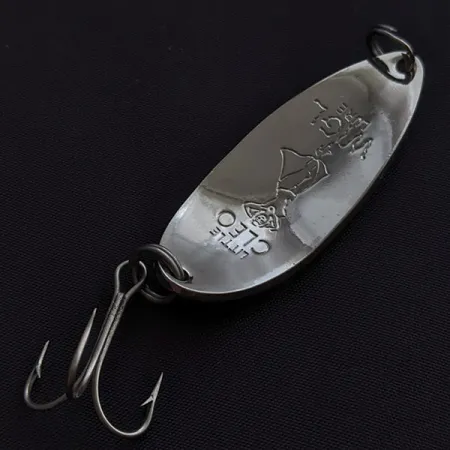 Seneca Little Cleo (Hula Girl), nikiel/zielony, 18 g błystka wahadłowa #23402