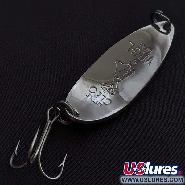 Seneca Little Cleo (Hula Girl), nikiel/zielony, 18 g błystka wahadłowa #23402