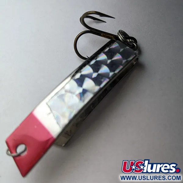 Luhr Jensen Super-Duper 506, nikiel/czerwony, 7 g błystka wahadłowa #23410